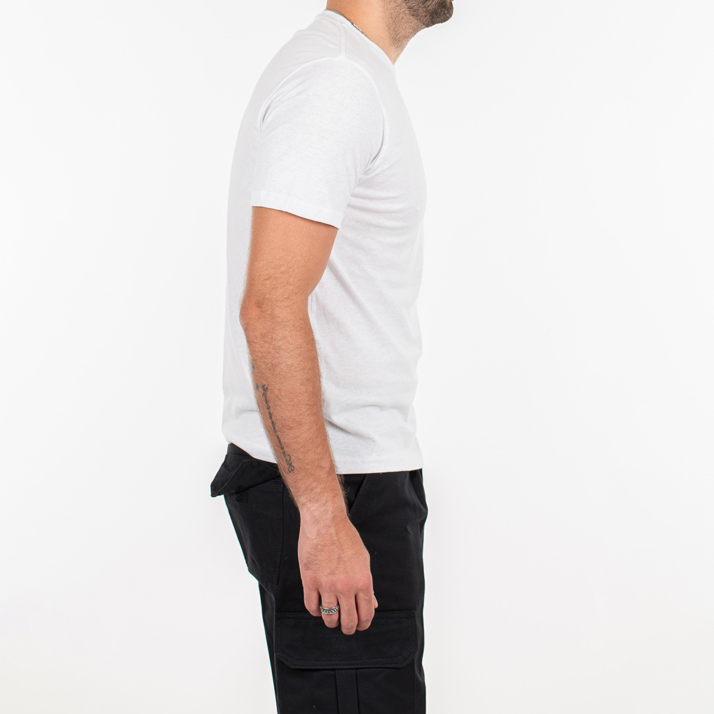 remeras de hombre blanca gurre indumentaria